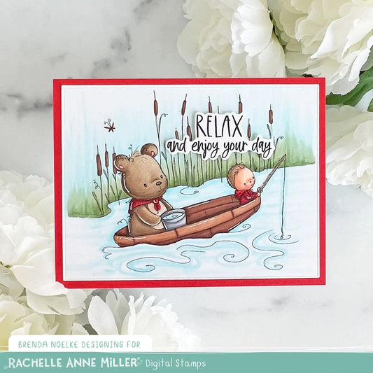 Fishing with Bear by Brenda