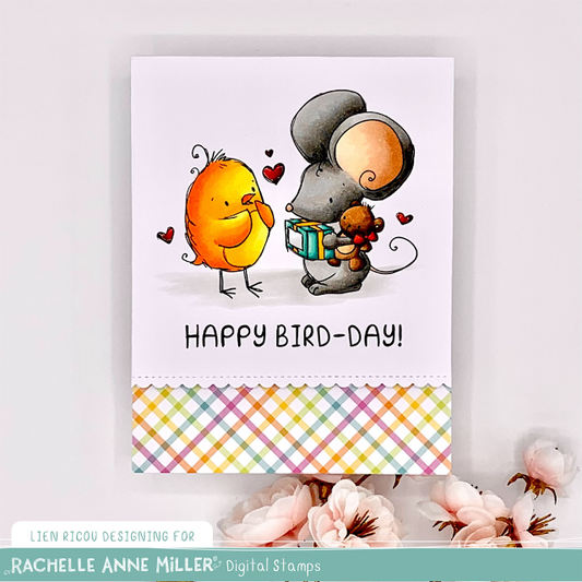 Birthday Bird by Lien