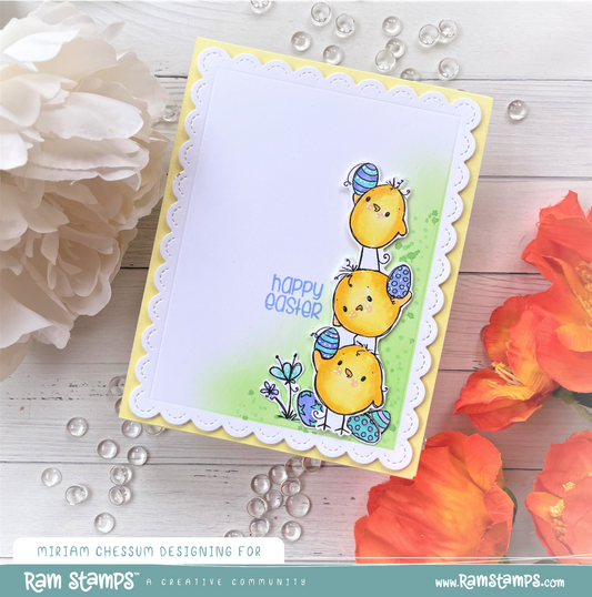 Stacked Chicks by Miriam
