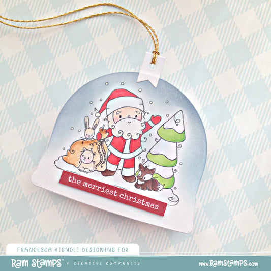 Woodland Santa by Franci