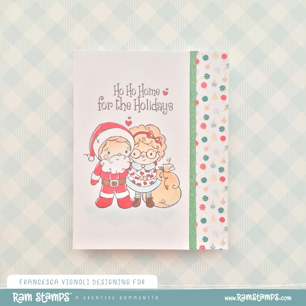 'Holly Jolly Christmas' Digital Stamp & Paper Set