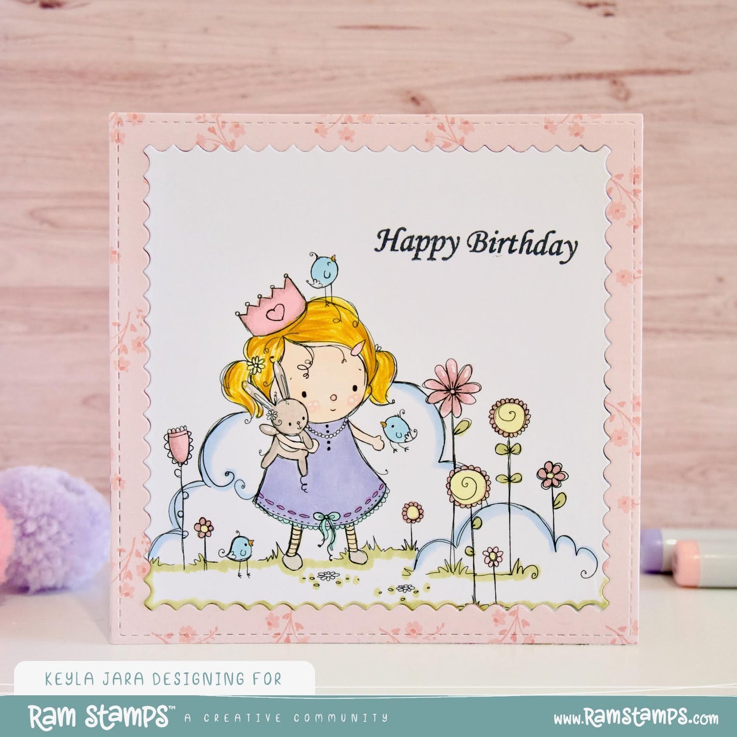 'Princess Castle' Digital Stamp