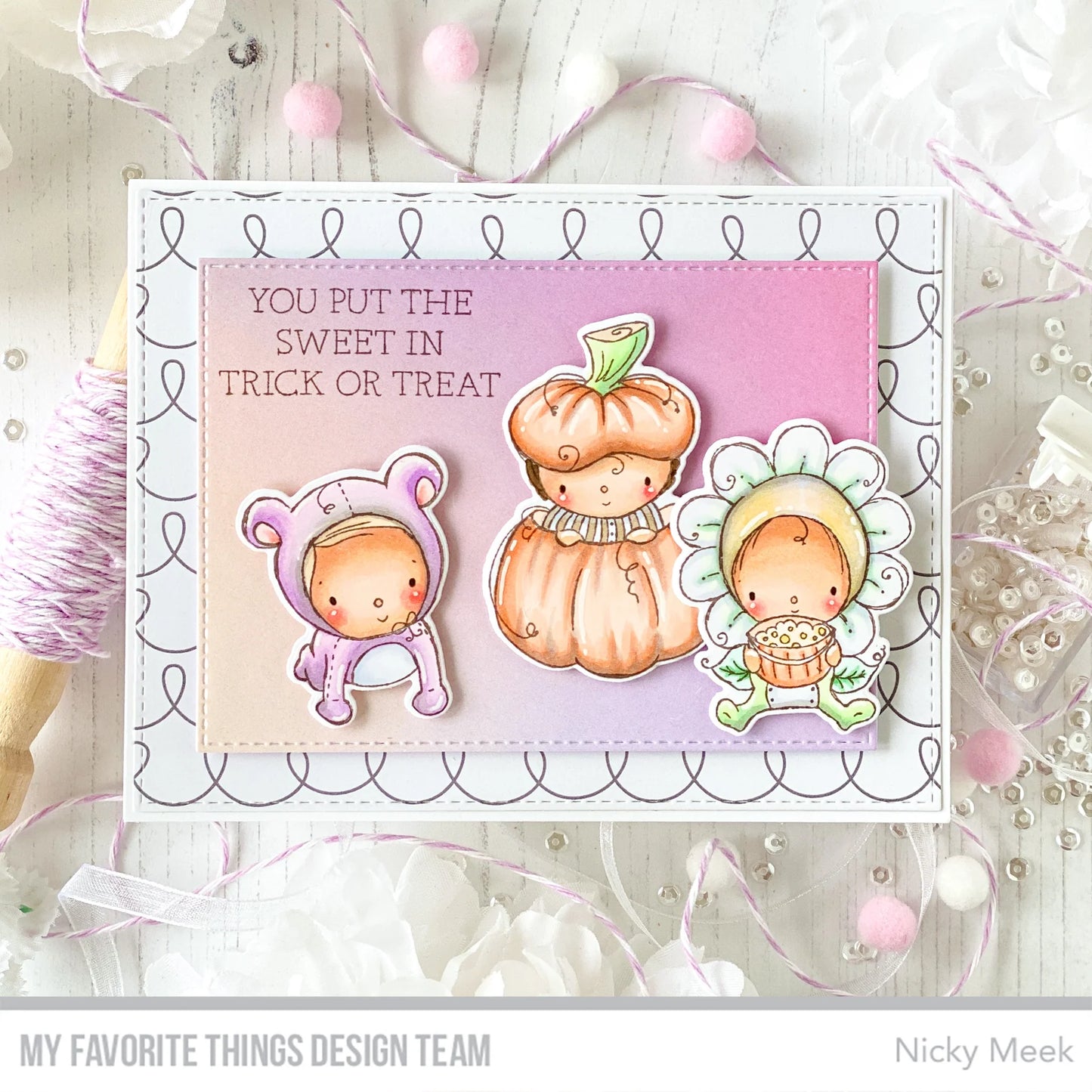 'Halloween Dress Up' Digital Stamp