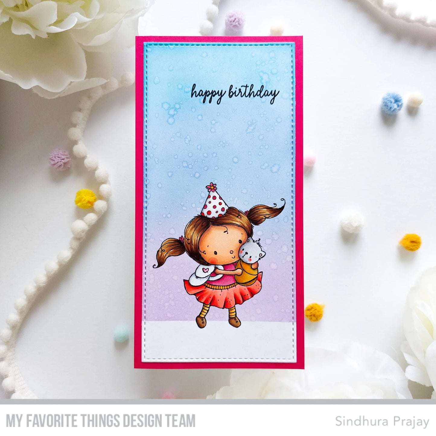 'Party Girl' Digital Stamp