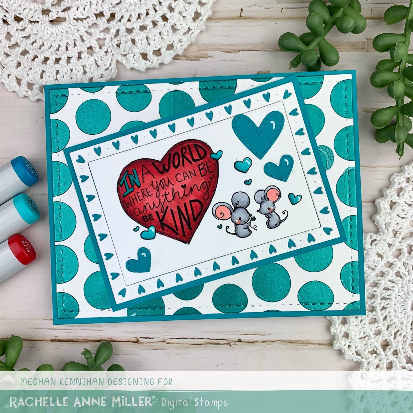 'Be Kind' Digital Stamp