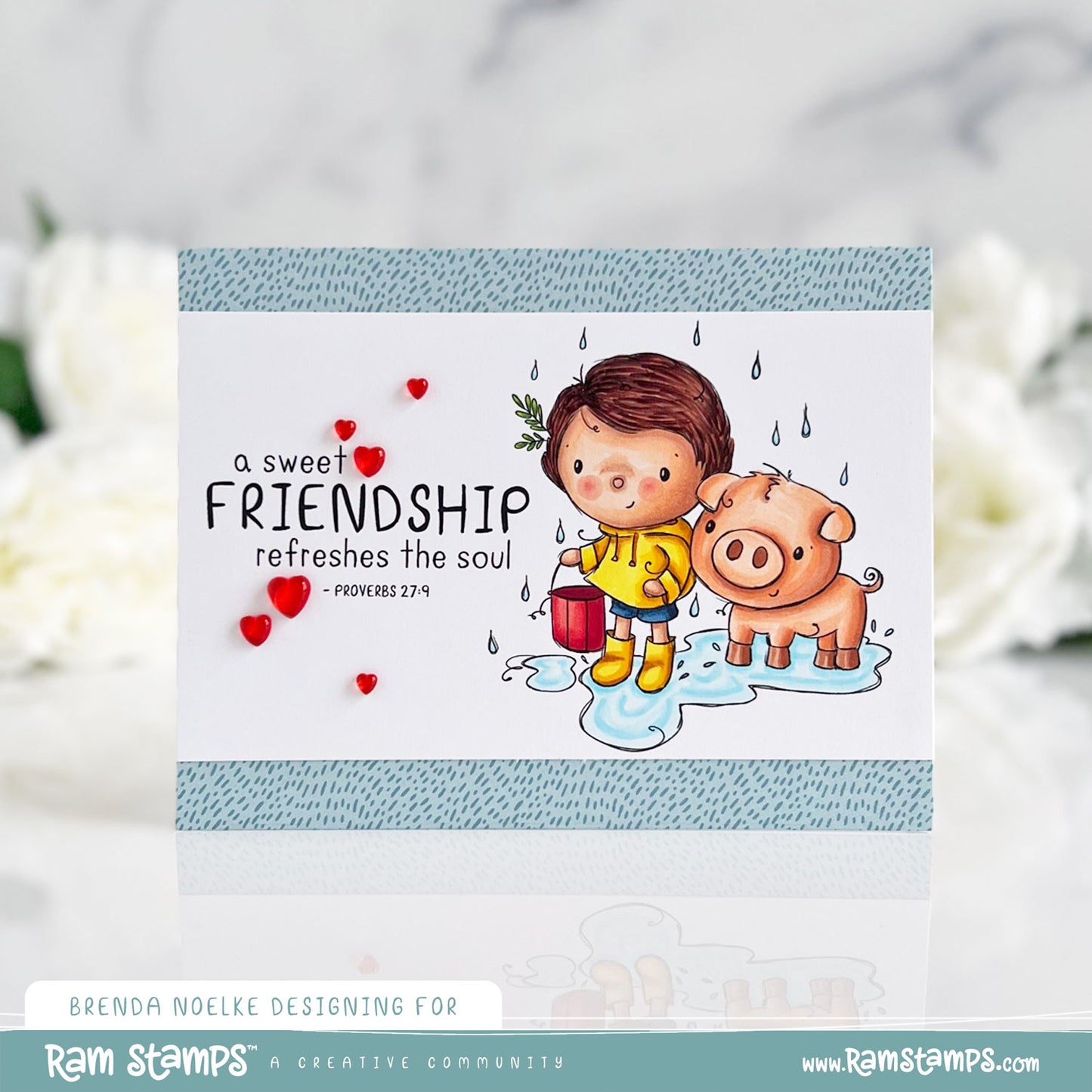 'Sweet Friendship' Digital Stamp