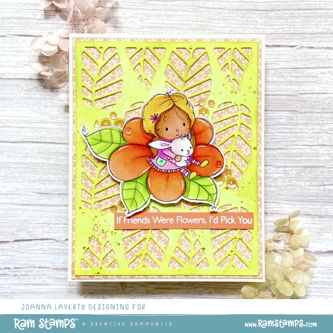 'Flower River' Digital Stamp