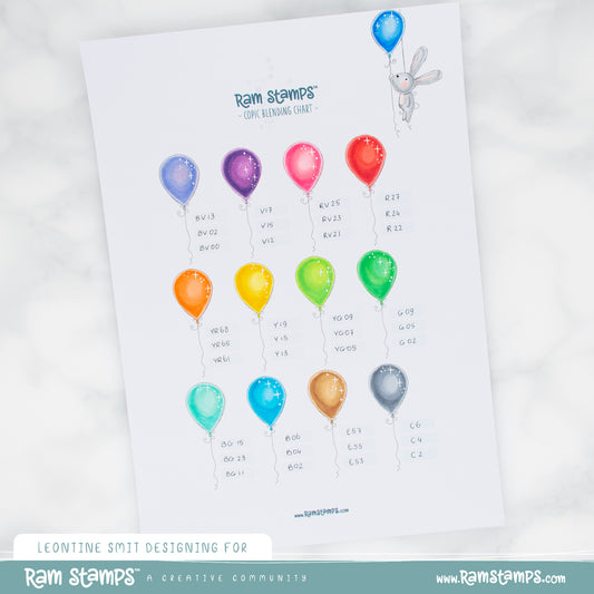 FREE Colour Blending Chart