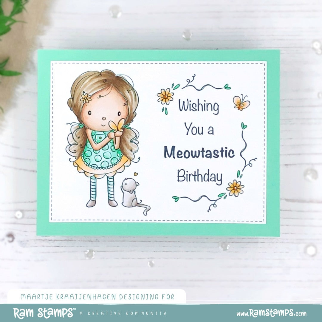 'You Are Beautiful' Digital Stamp