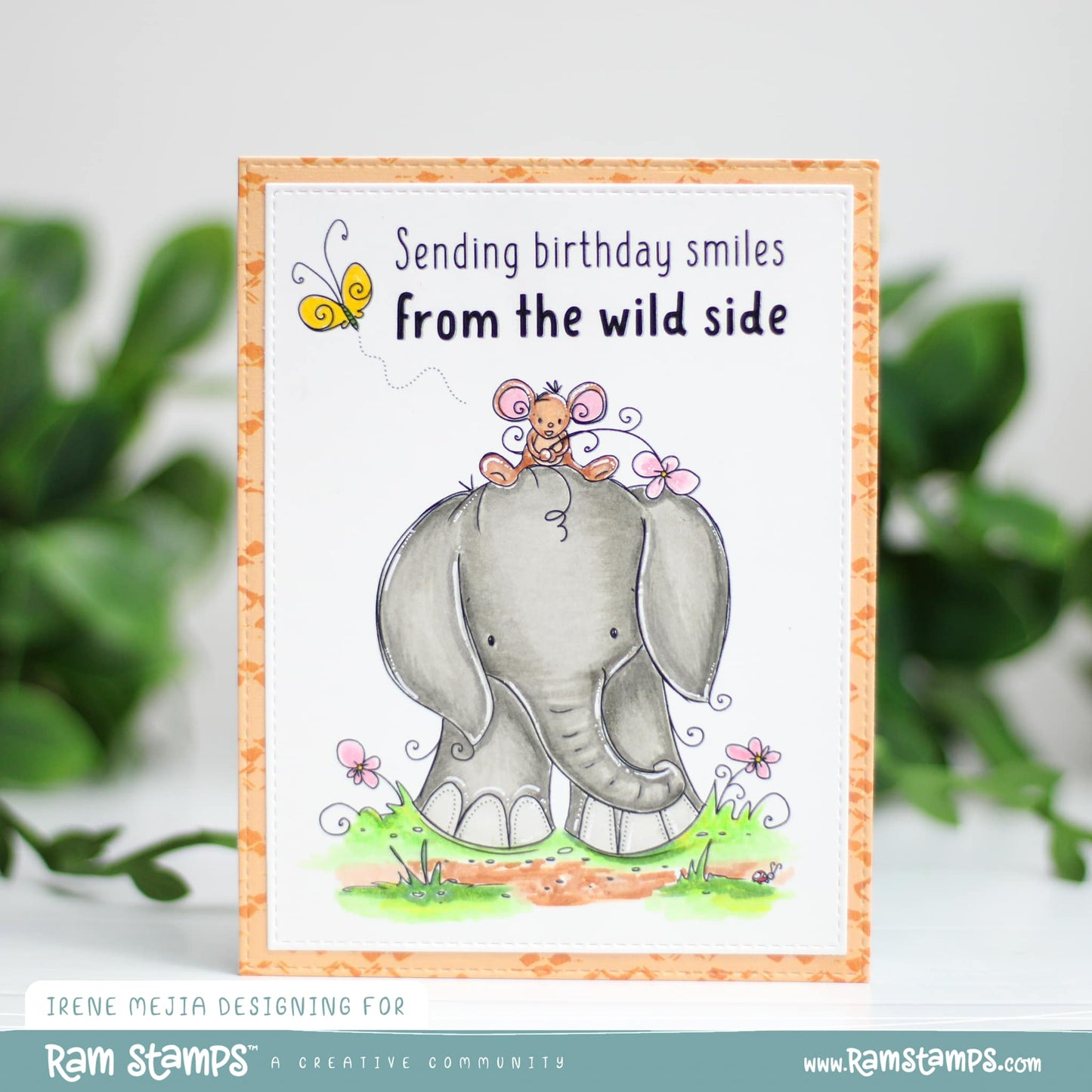 'Safari Friends: Wild Side' Digital Stamp