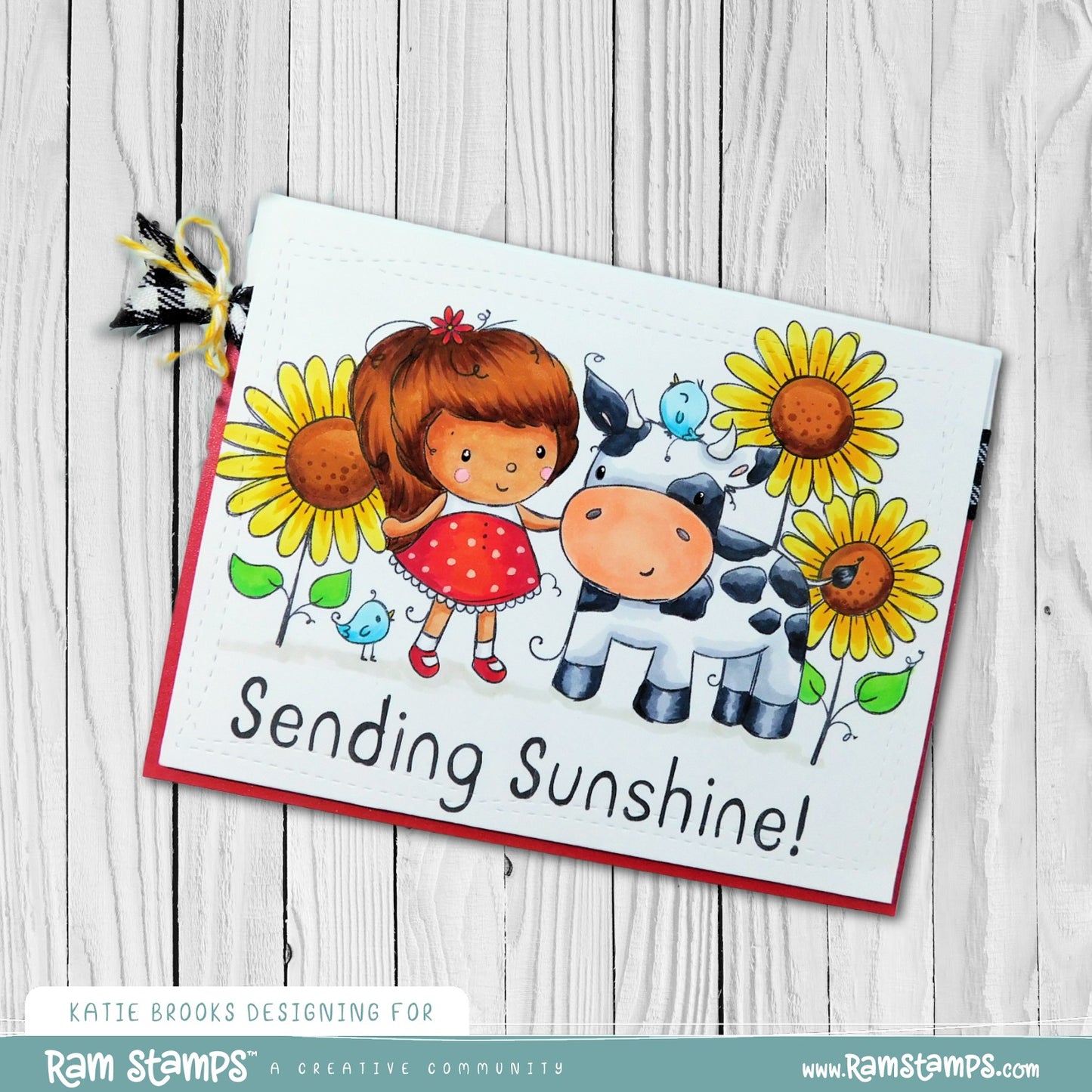 'Sending Sunshine' Digital Stamp