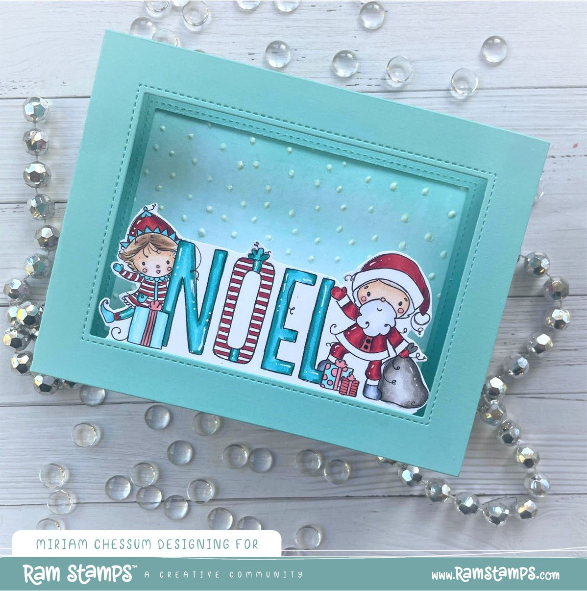 'Christmas Noel' Digital Stamp