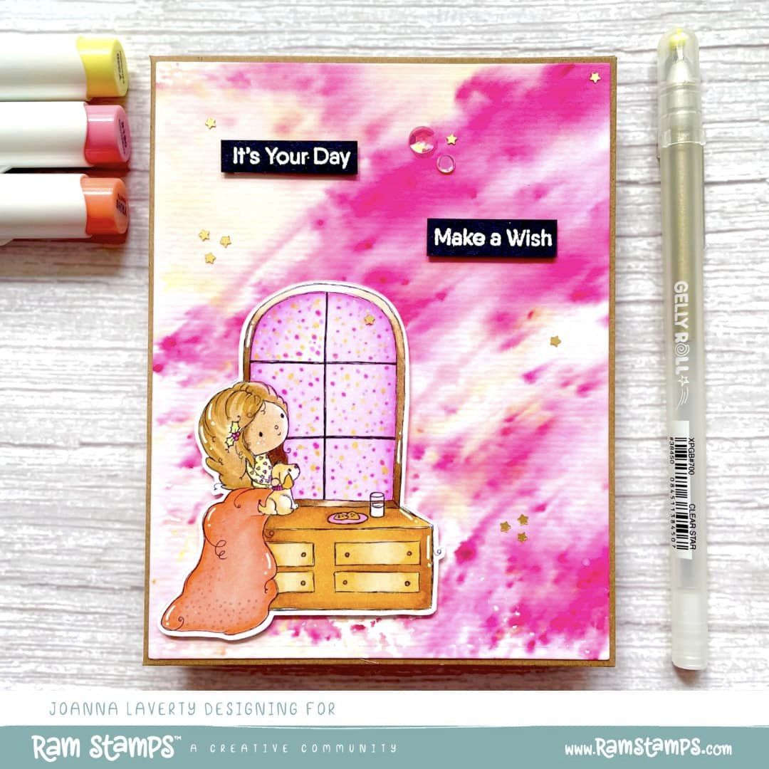 'Outside my Window' Digital Stamp