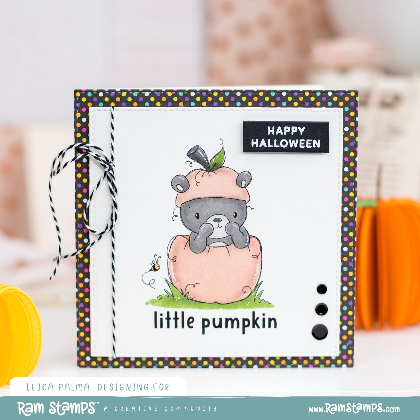 'Little Pumpkin' Digital Stamp