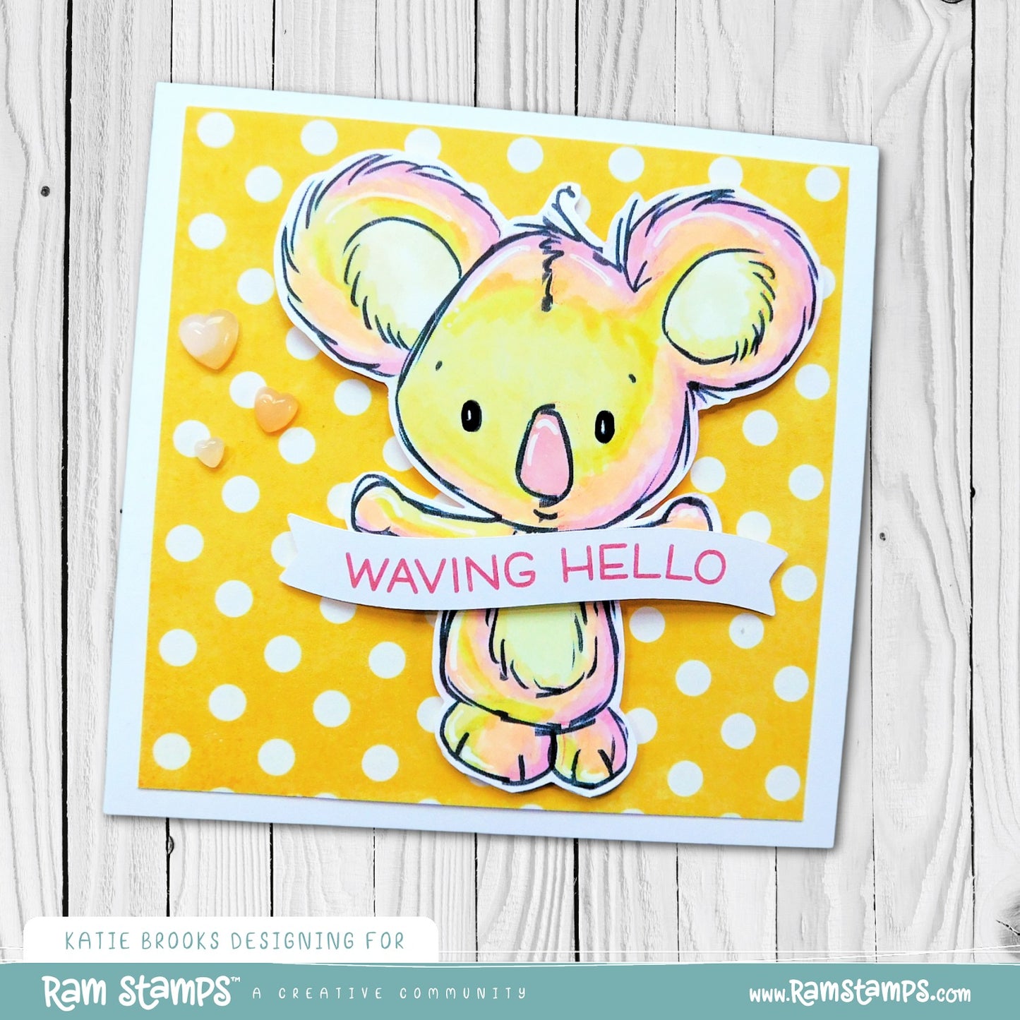 'Koala-ty Friend' Mini Scene Creator Digital Stamp