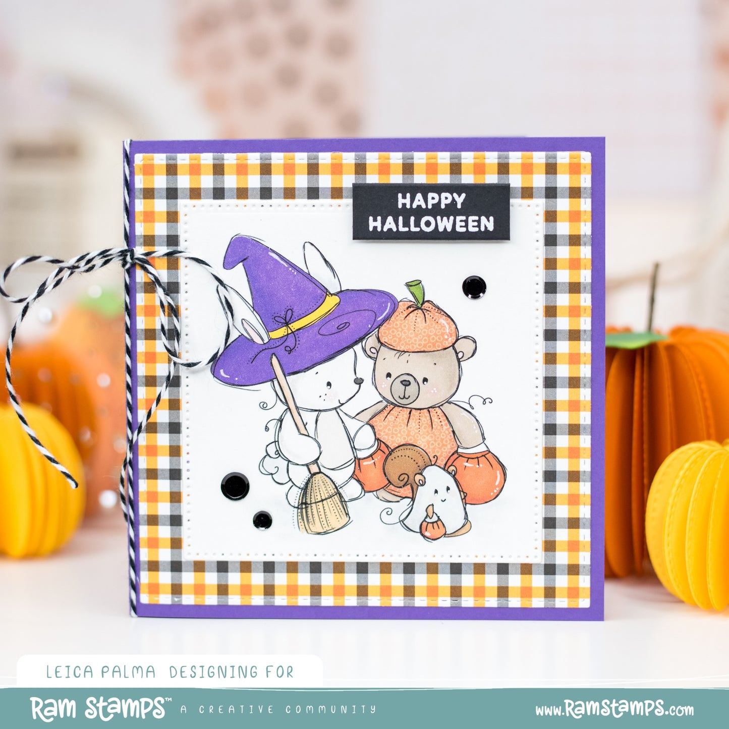 'Halloween Costumes' Digital Stamp