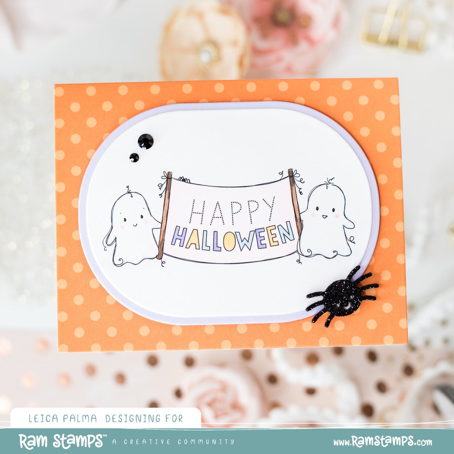 'Ghost Greetings' Digital Stamp