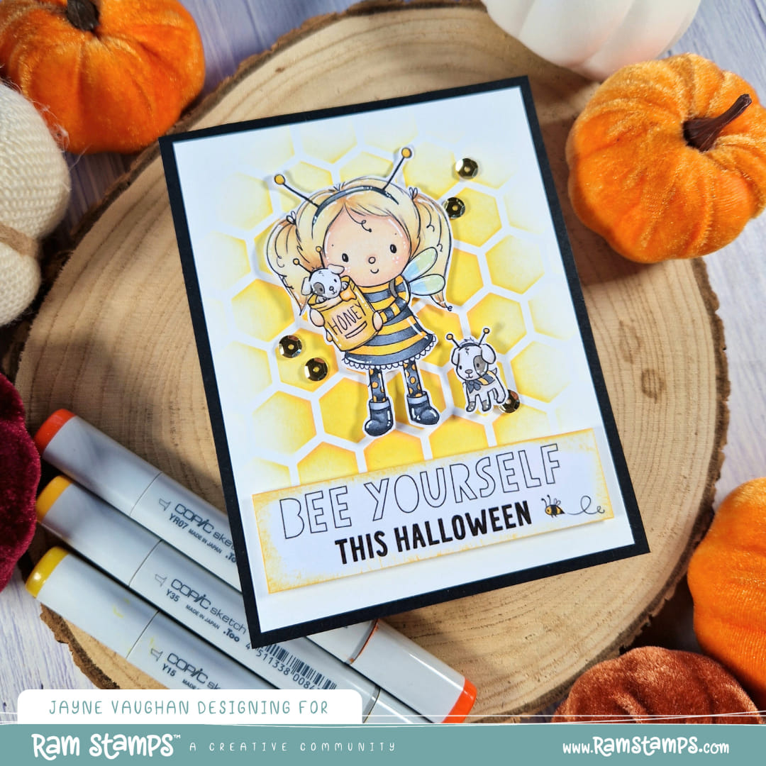 'Bee Yourself' Digital Stamp