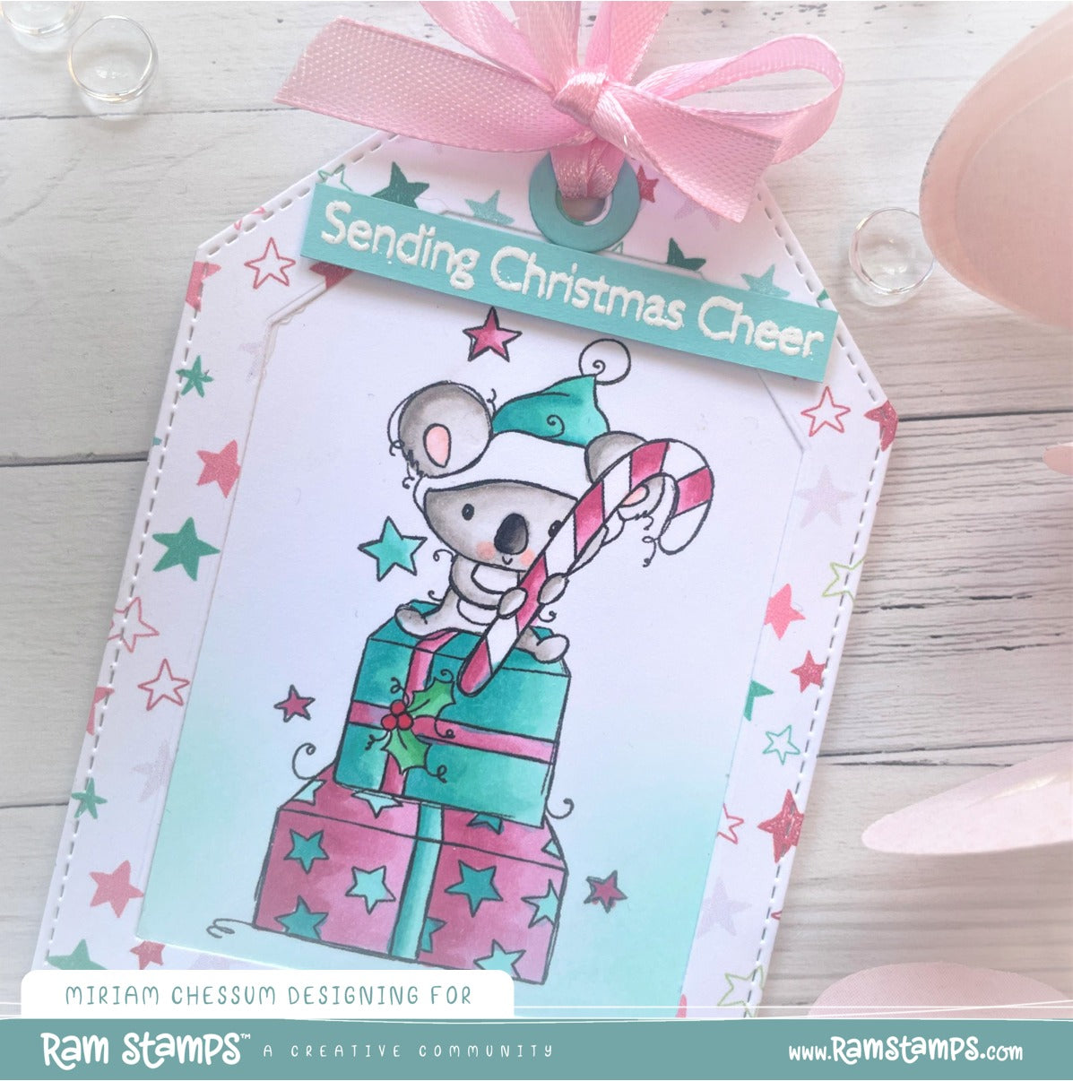 'Sweet Koala Christmas' Digital Stamp