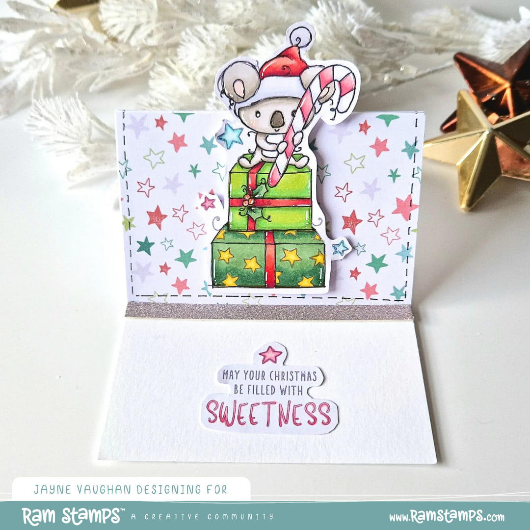 'Sweet Koala Christmas' Digital Stamp