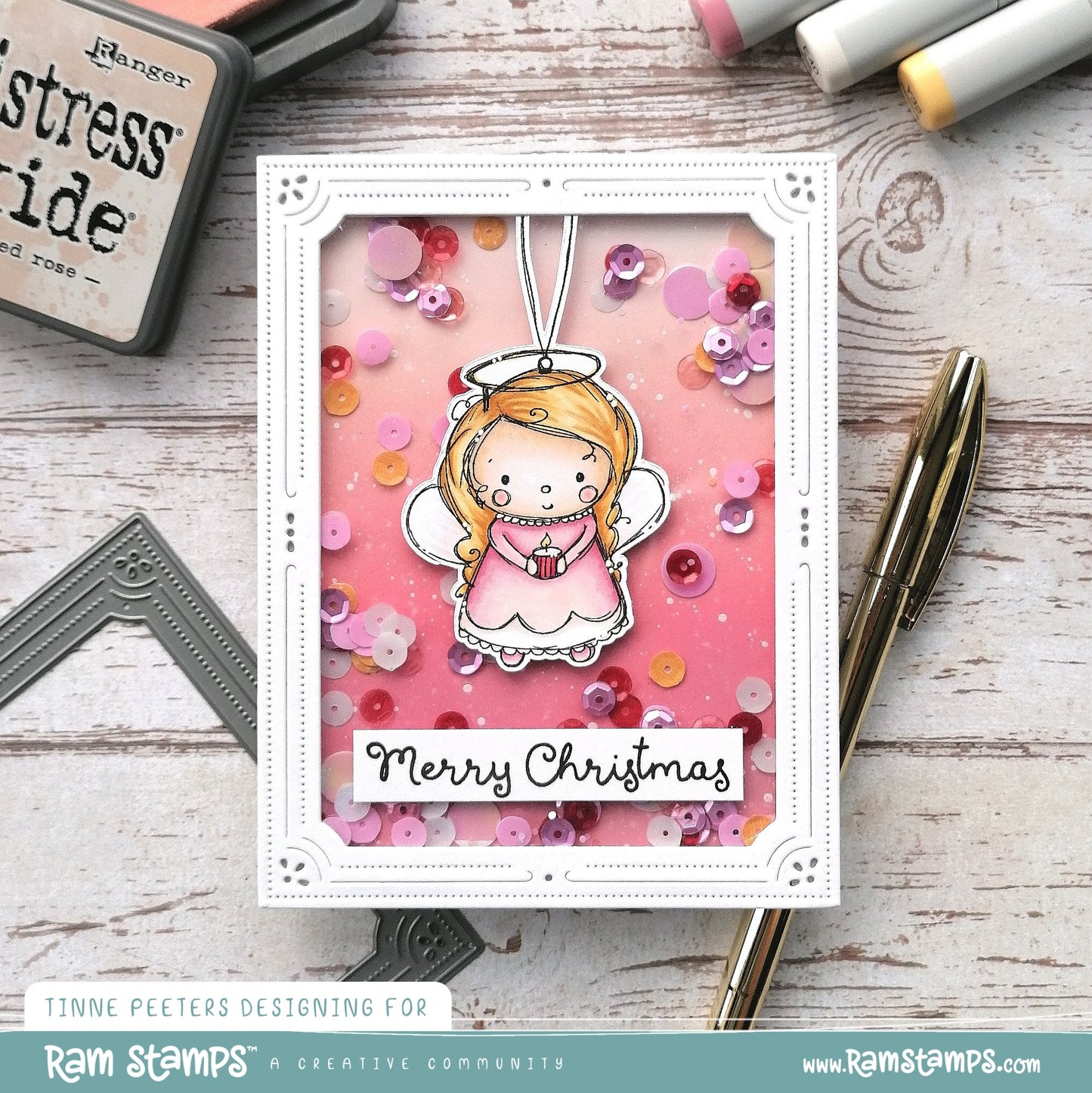 'Christmas Ornaments' Digital Stamp