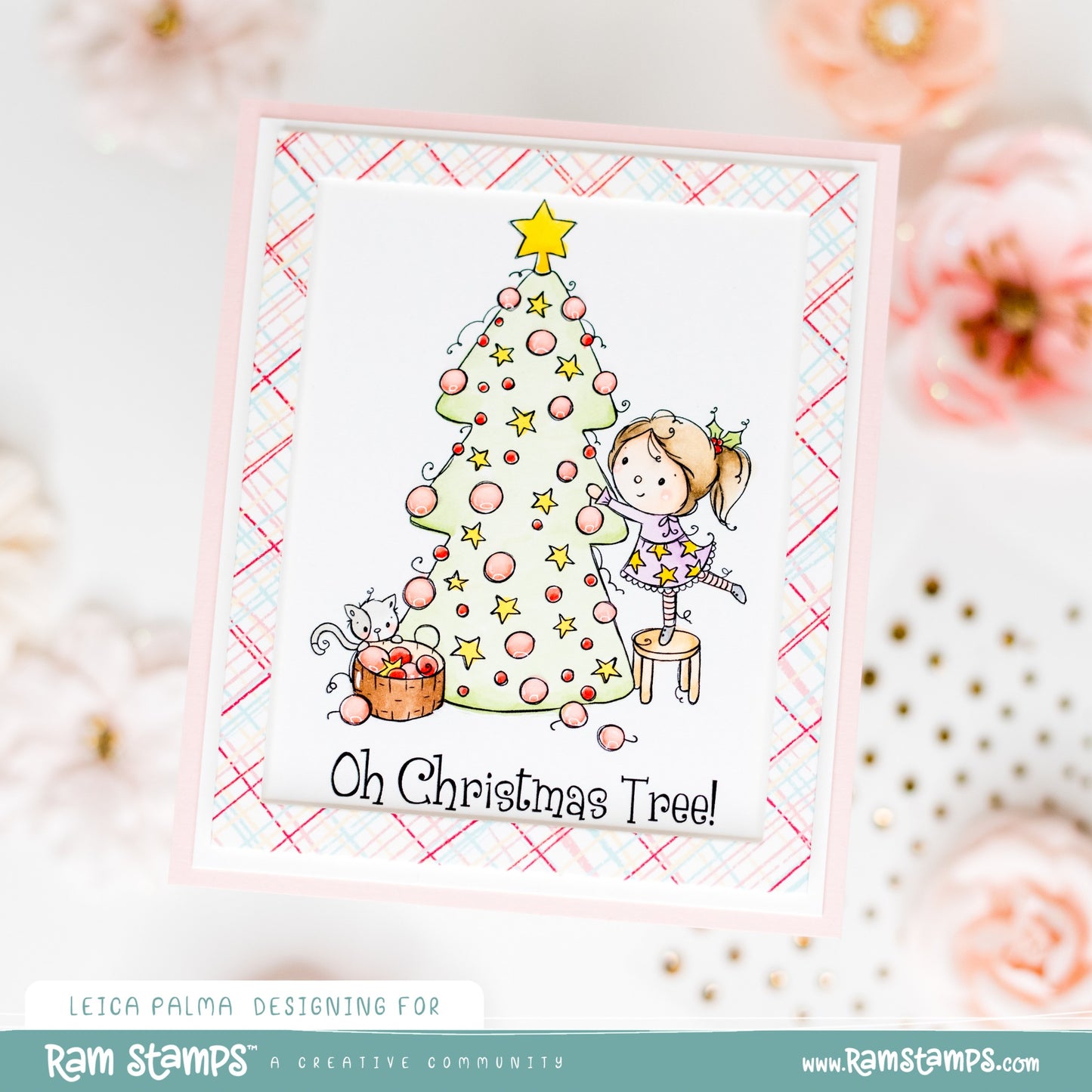 'Holly Jolly Christmas' Digital Pattern Paper Pack