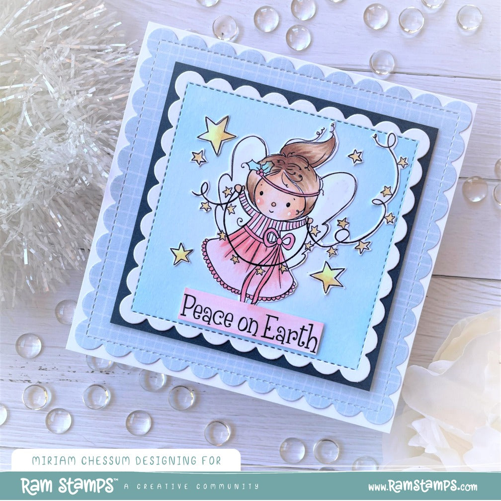 'Peace Angel' Digital Stamp