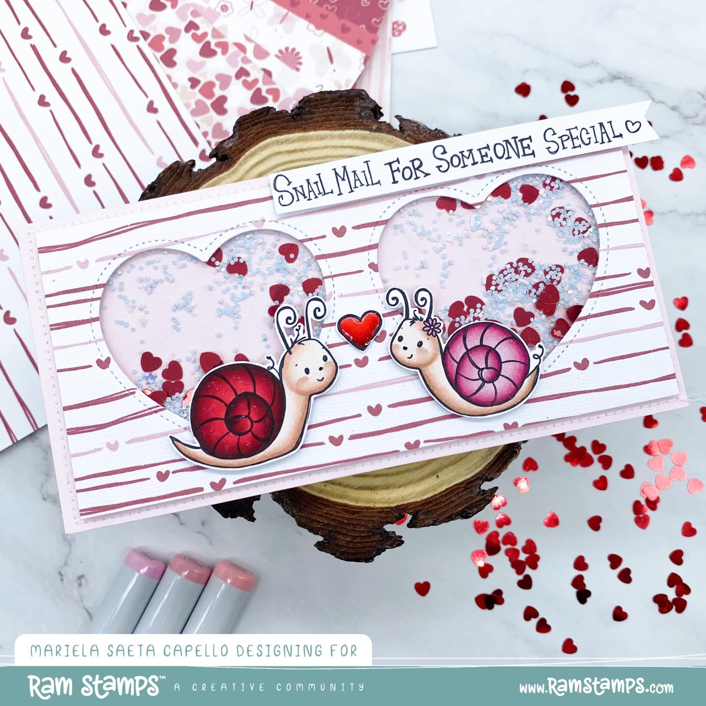 'Snail Mail' Digital Stamp