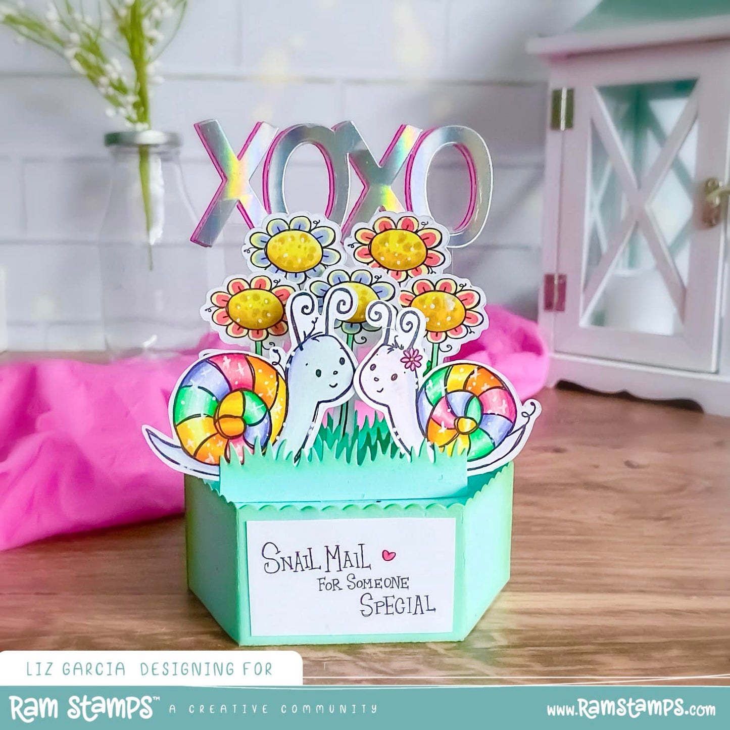 'Snail Mail' Digital Stamp