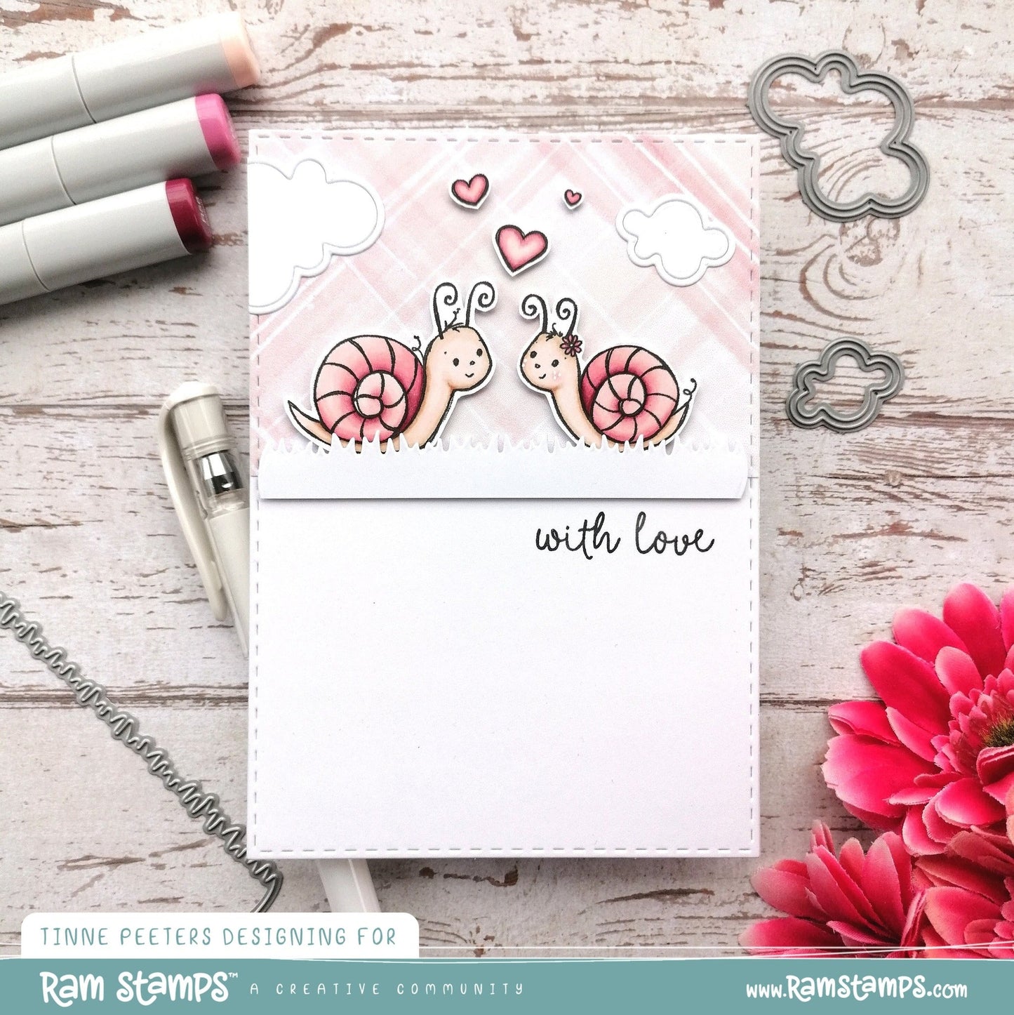 'Love Bugs' Digital Stamp & Paper Set