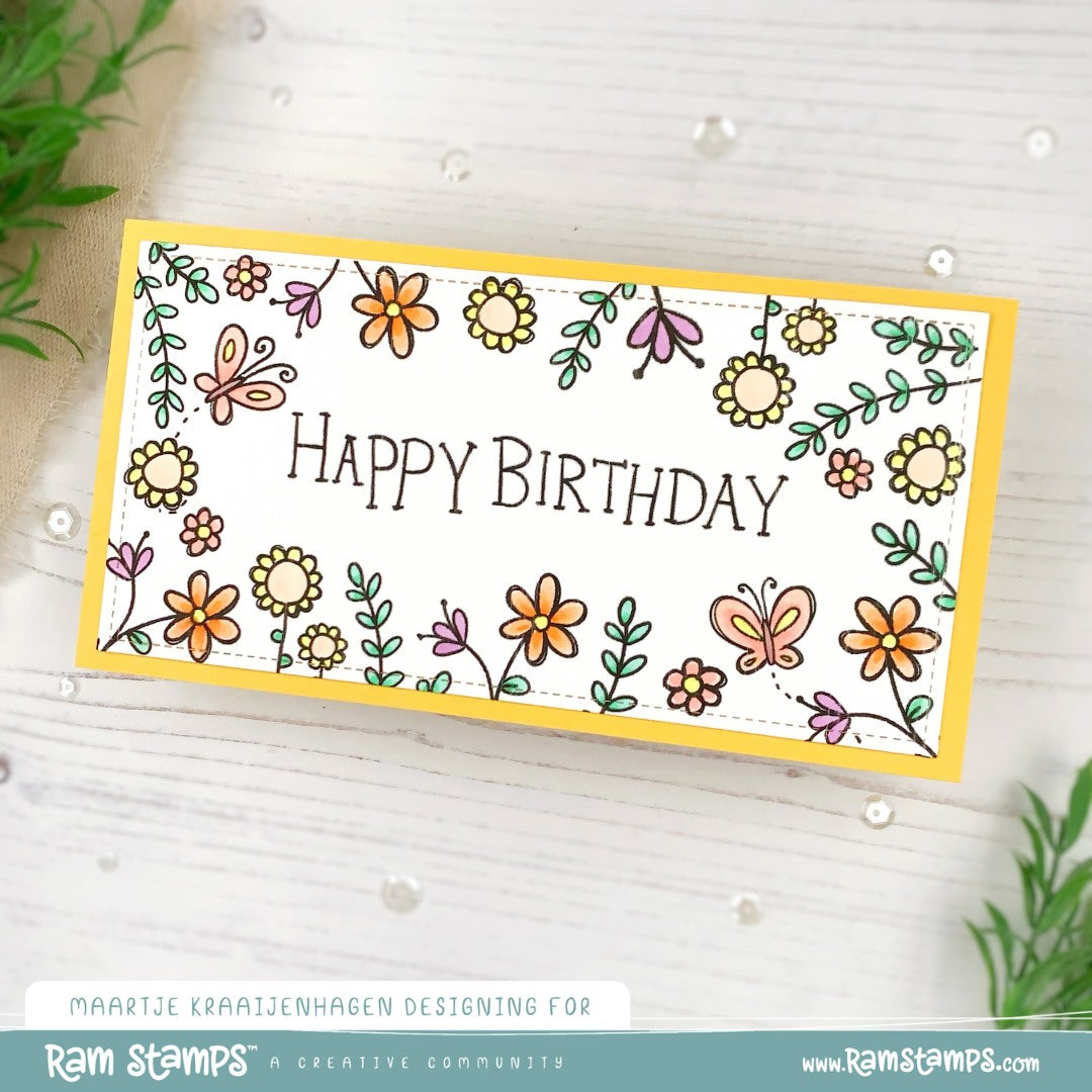 'Happy Birthday Creator - Sentiments' Digital Stamp