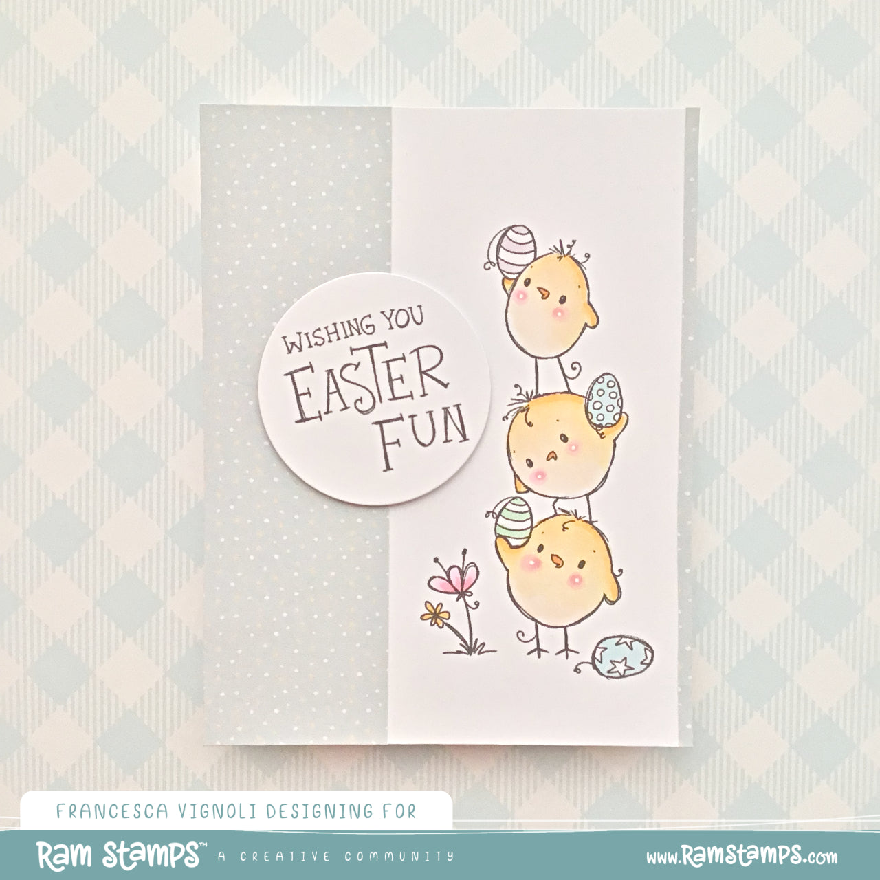 'Easter Fun' Digital Stamp & Paper Set