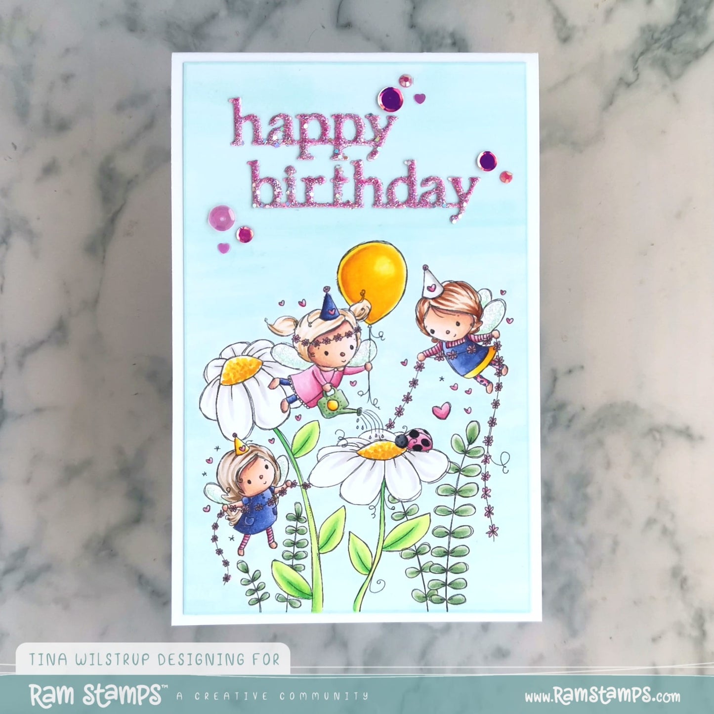 'Fairy Party' Digital Stamp