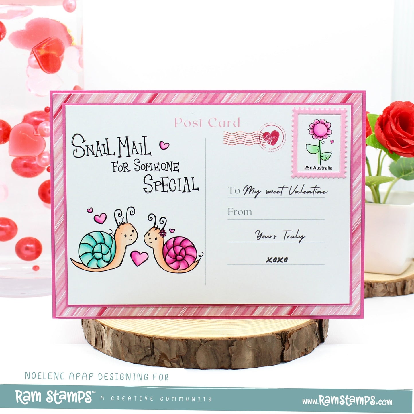 'Snail Mail' Digital Stamp