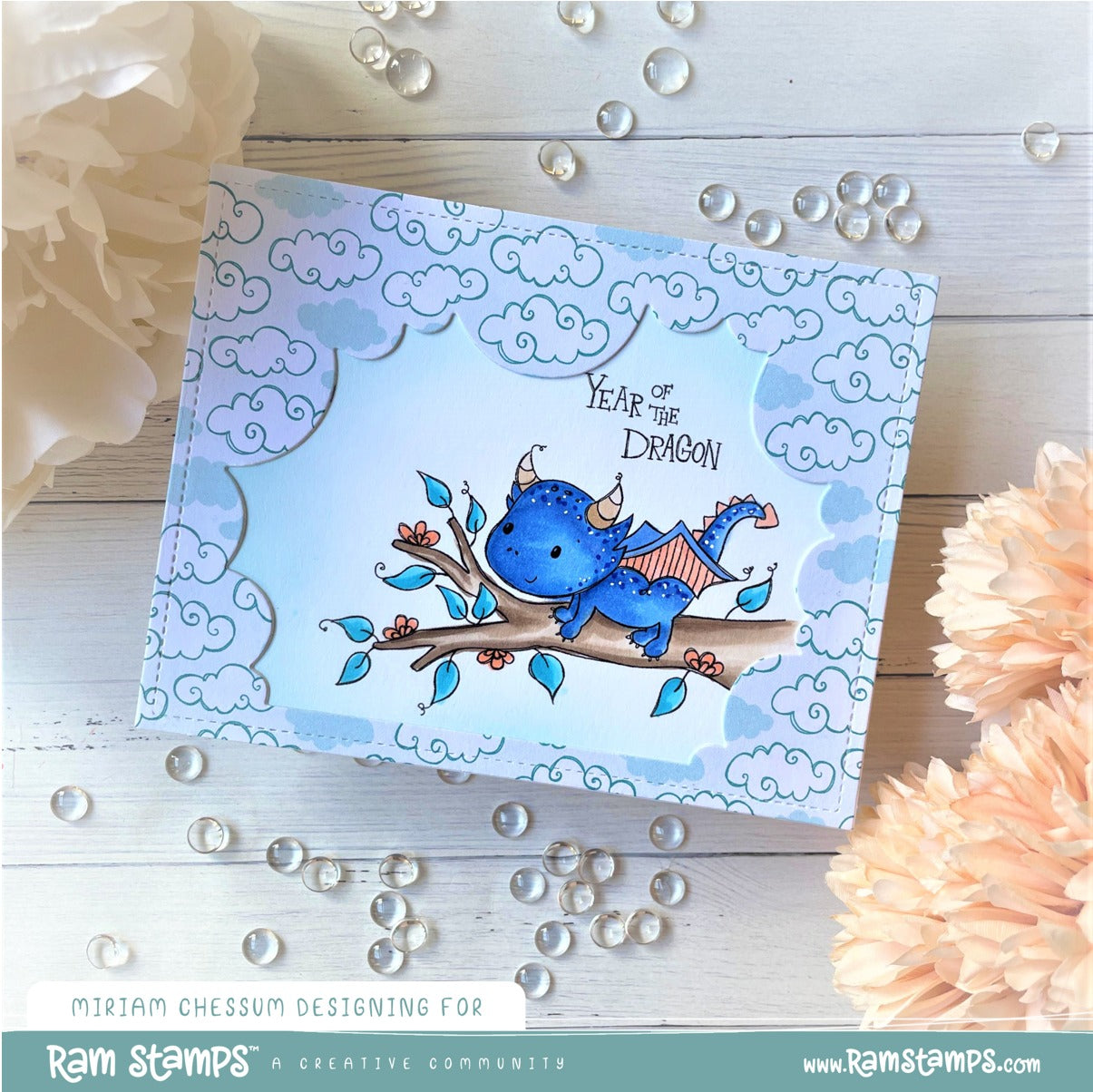 'Year of the Dragon' Digital Pattern Paper Pack