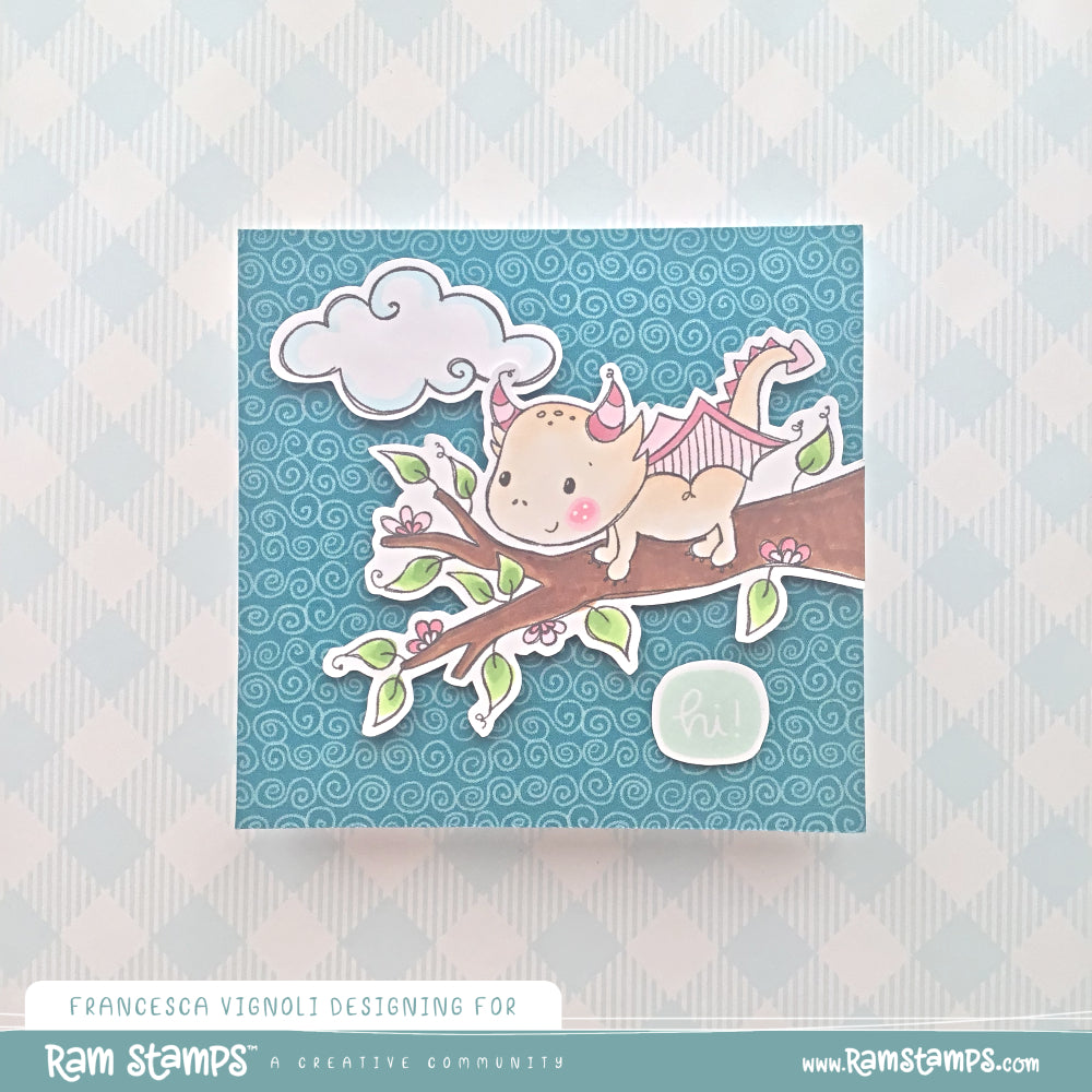 'Year of the Dragon' Digital Pattern Paper Pack