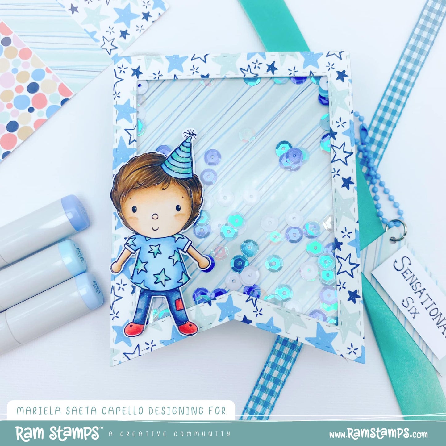 'Happy Birthday' Digital Pattern Paper Pack