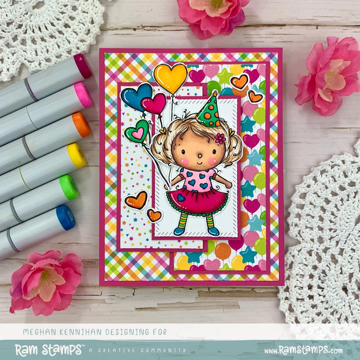 'Happy Birthday Creator - Characters' Digital Stamp