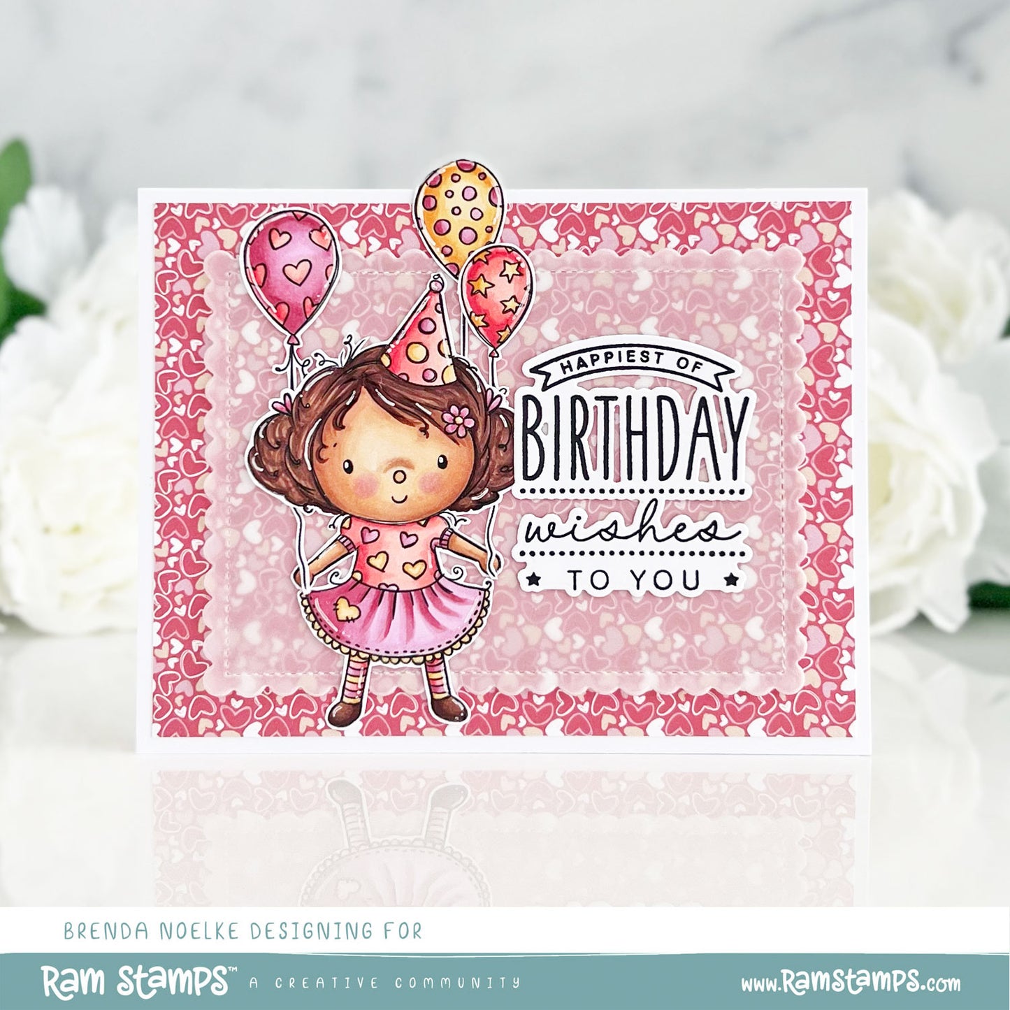 'Happy Birthday' Digital Pattern Paper Pack