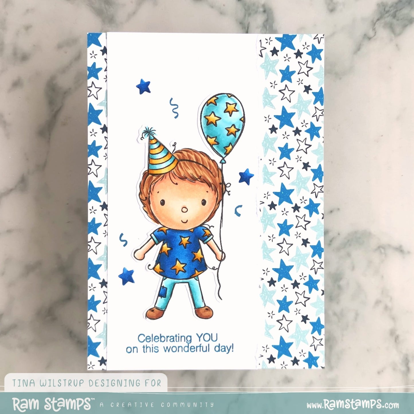 'Happy Birthday' Digital Pattern Paper Pack