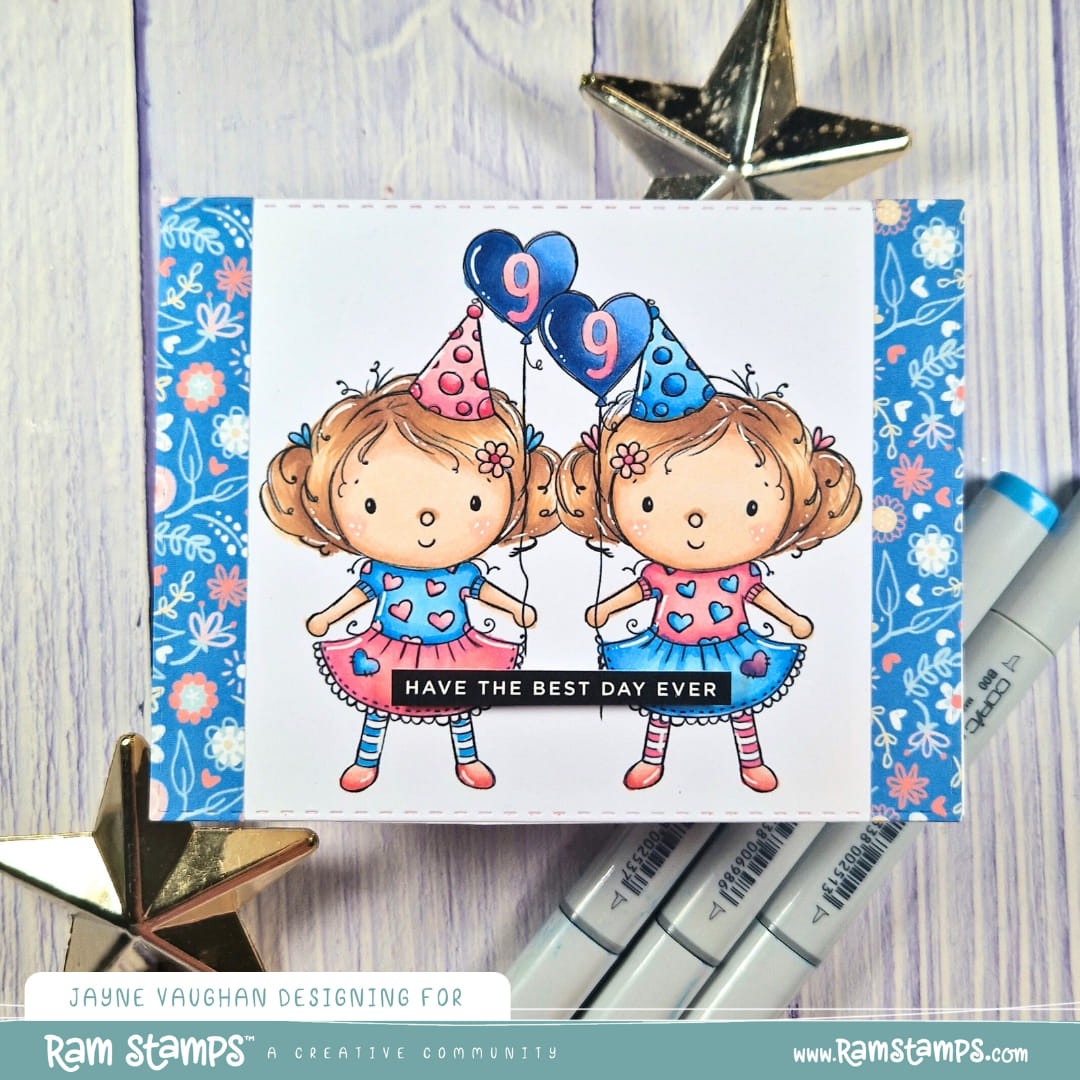 'Happy Birthday' Digital Pattern Paper Pack