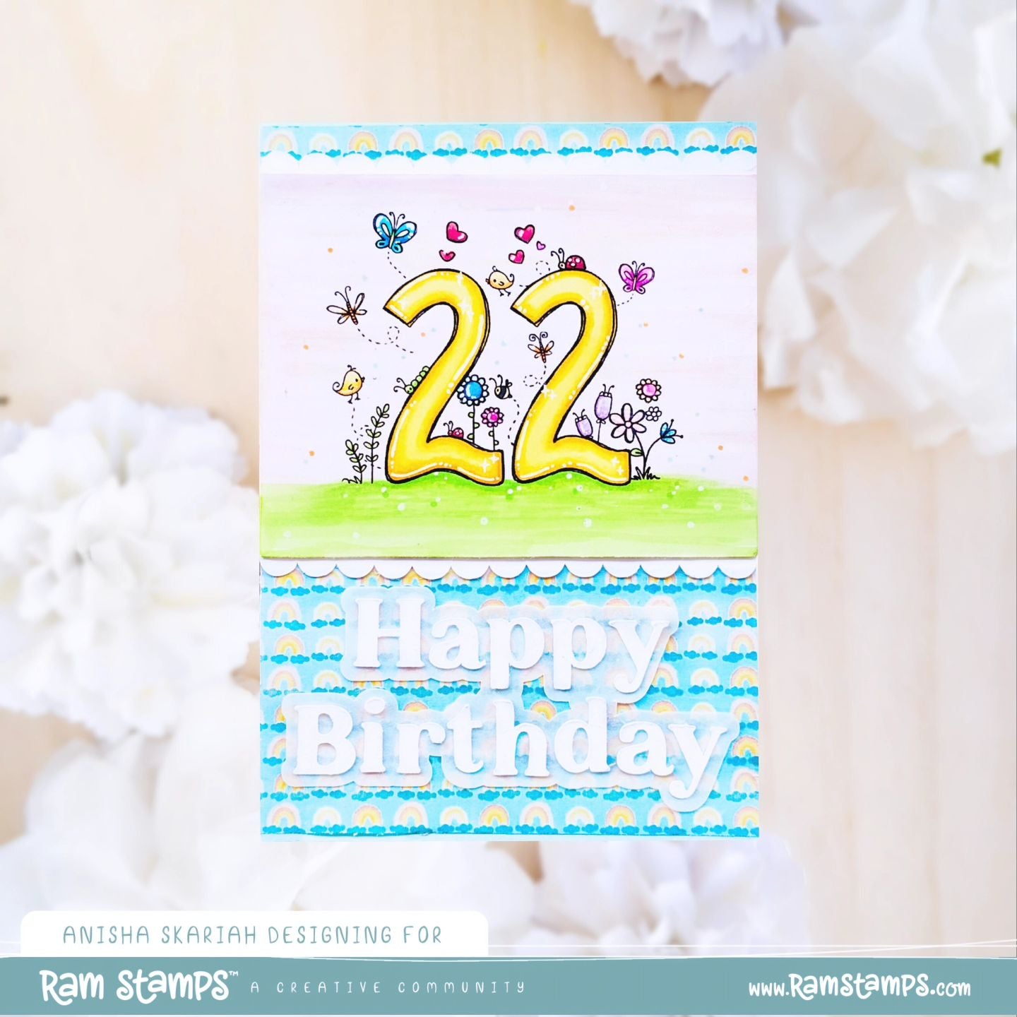 'Happy Birthday Creator - Numbers' Digital Stamp