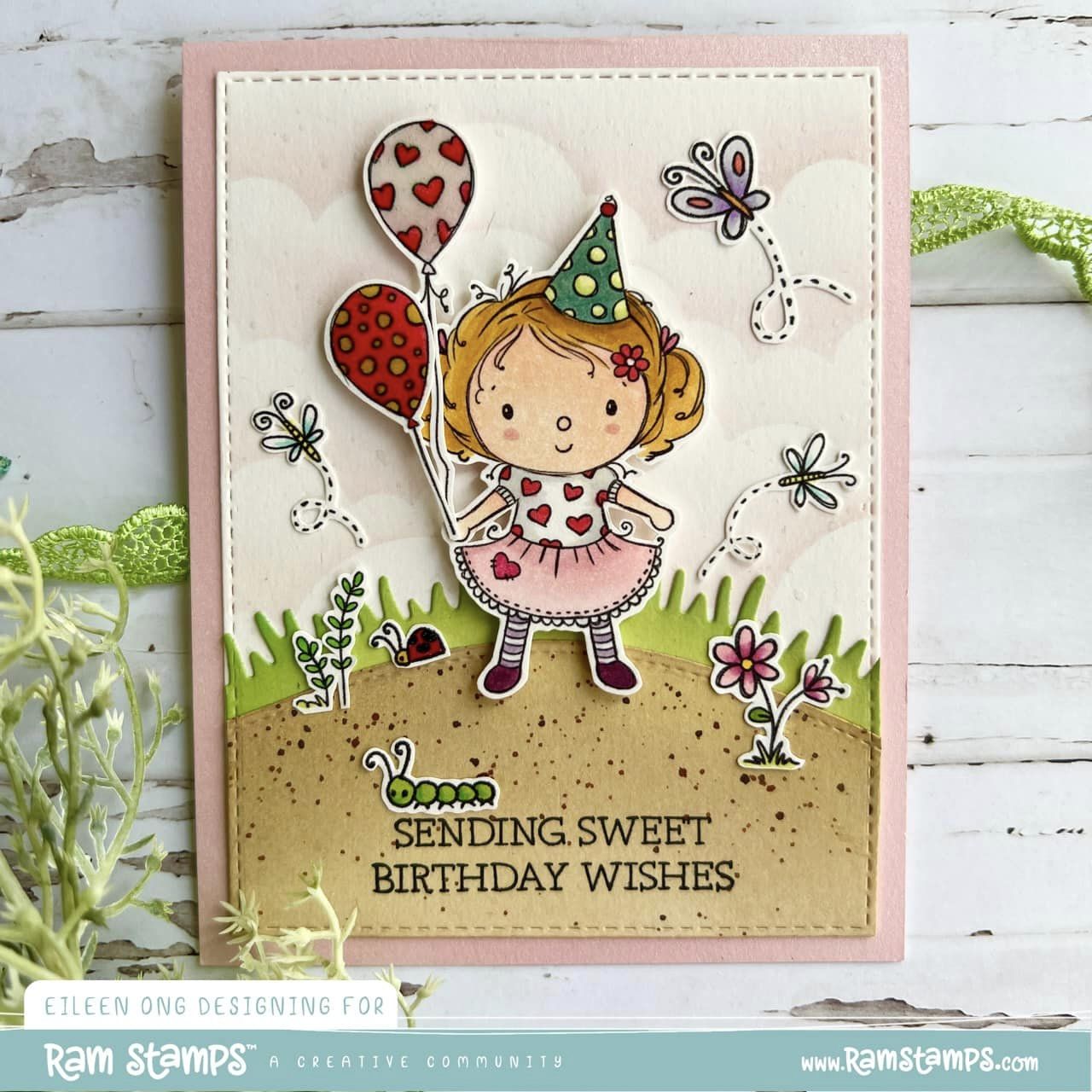 'Happy Birthday Creator - Characters' Digital Stamp