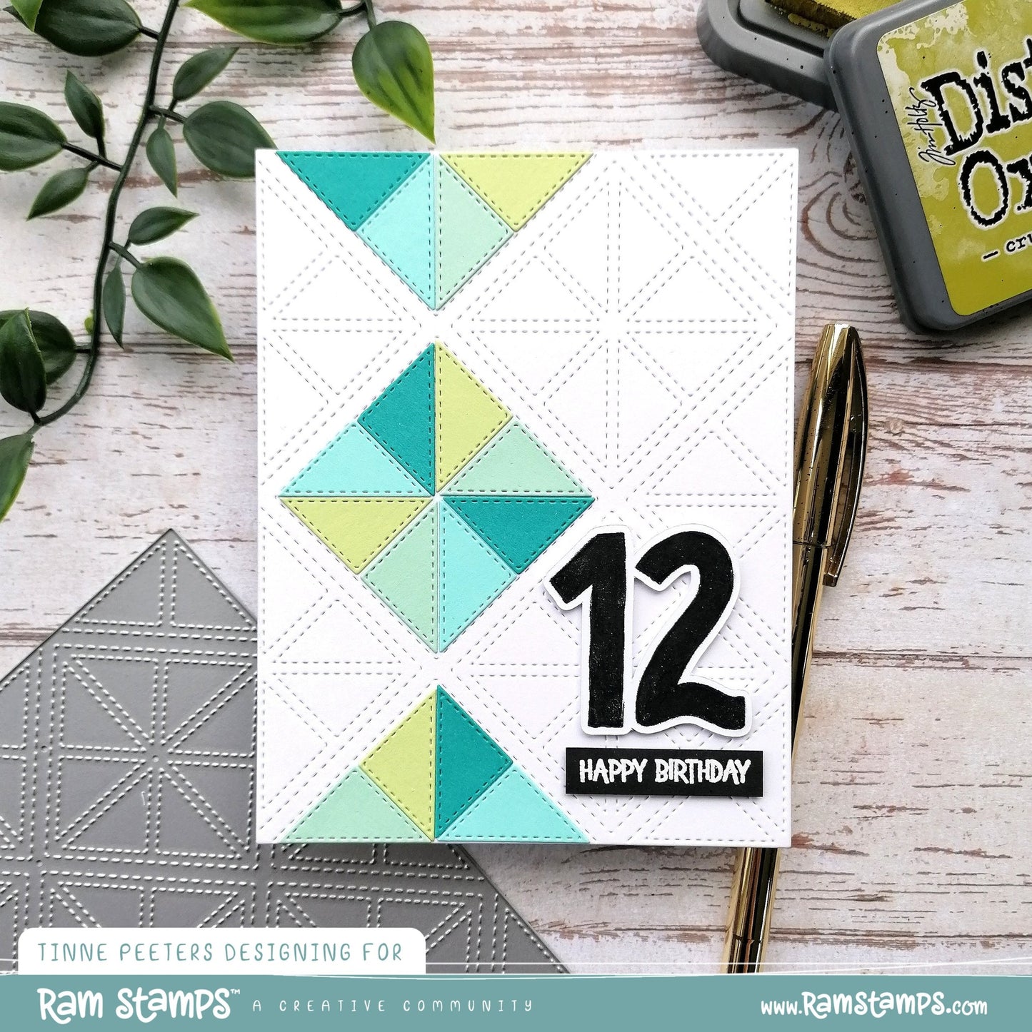 'Happy Birthday Creator - Numbers' Digital Stamp