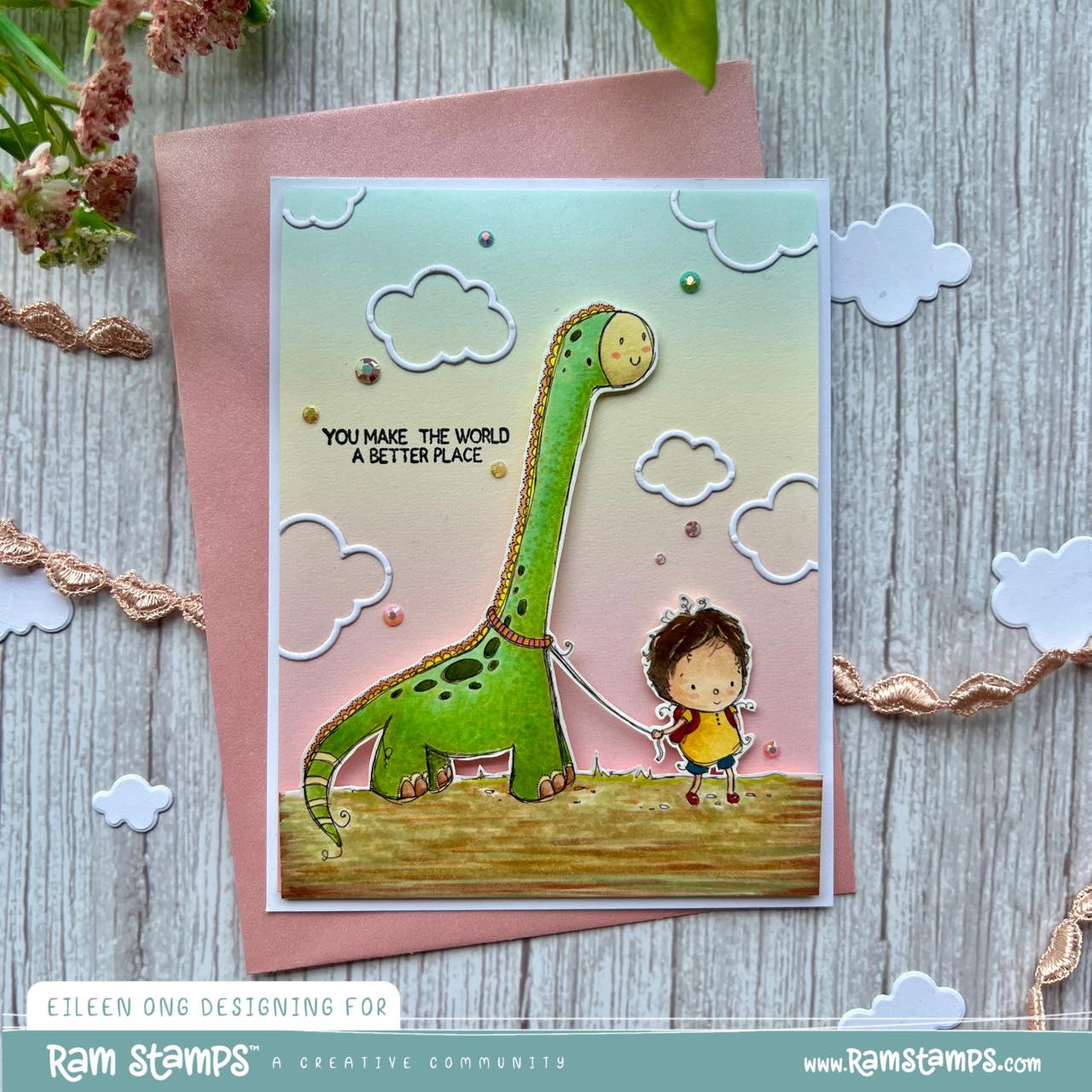 'My Pet Dinosaur' Digital Stamp