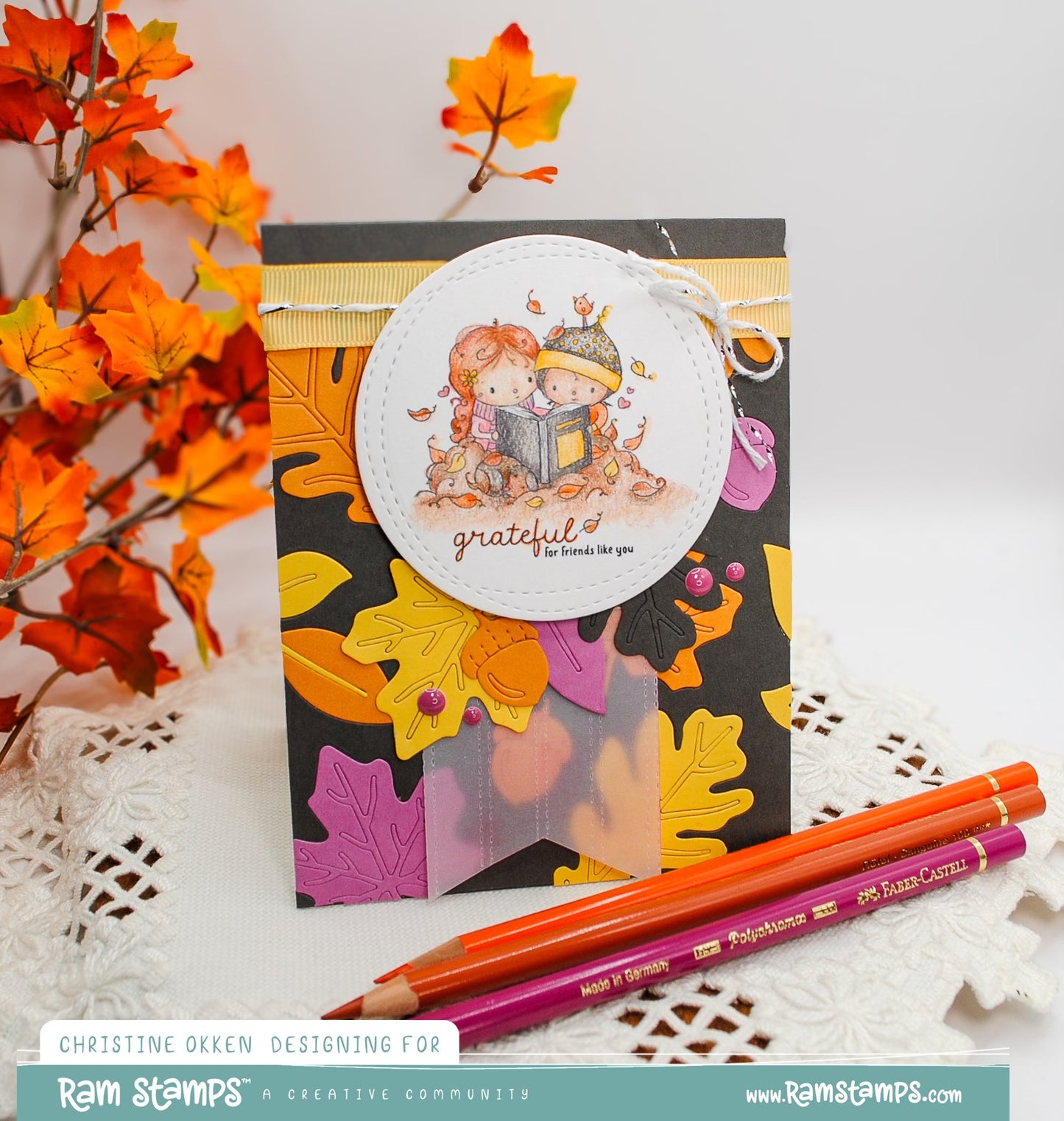 'Autumn Friends' Digital Stamp