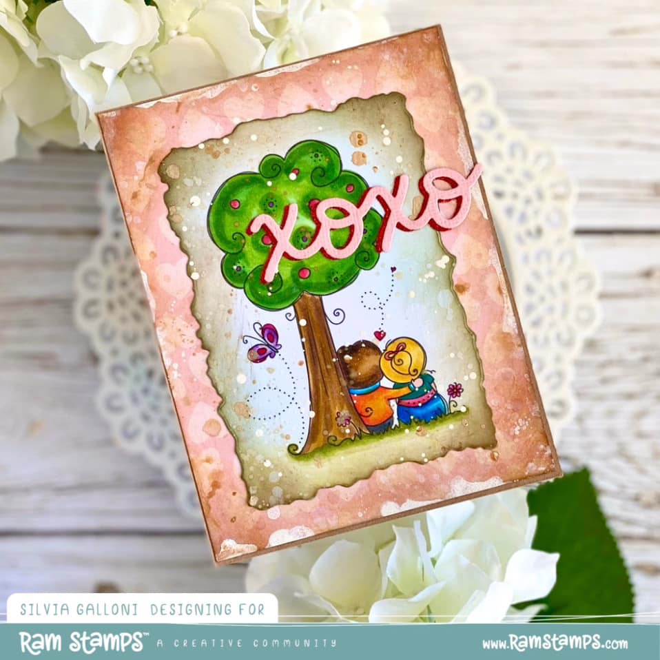 'Sweethearts' Digital Stamp