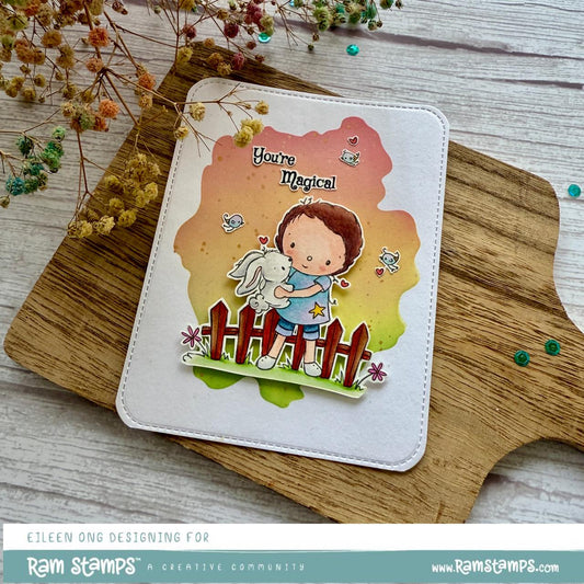 'Bunny Love' Digital Stamp