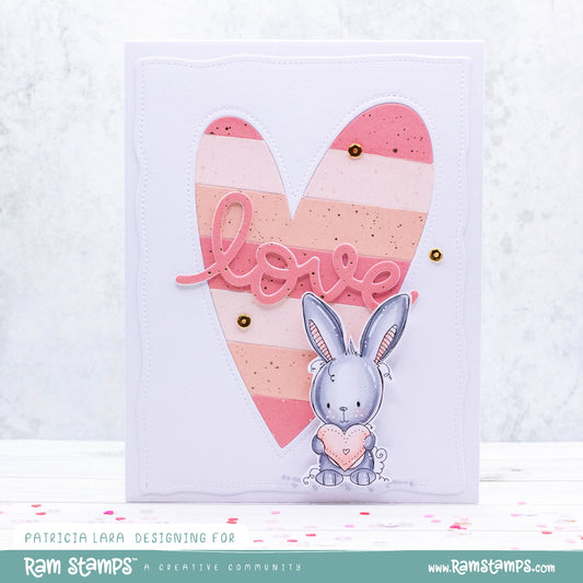 'Bunny Love' Digital Stamp