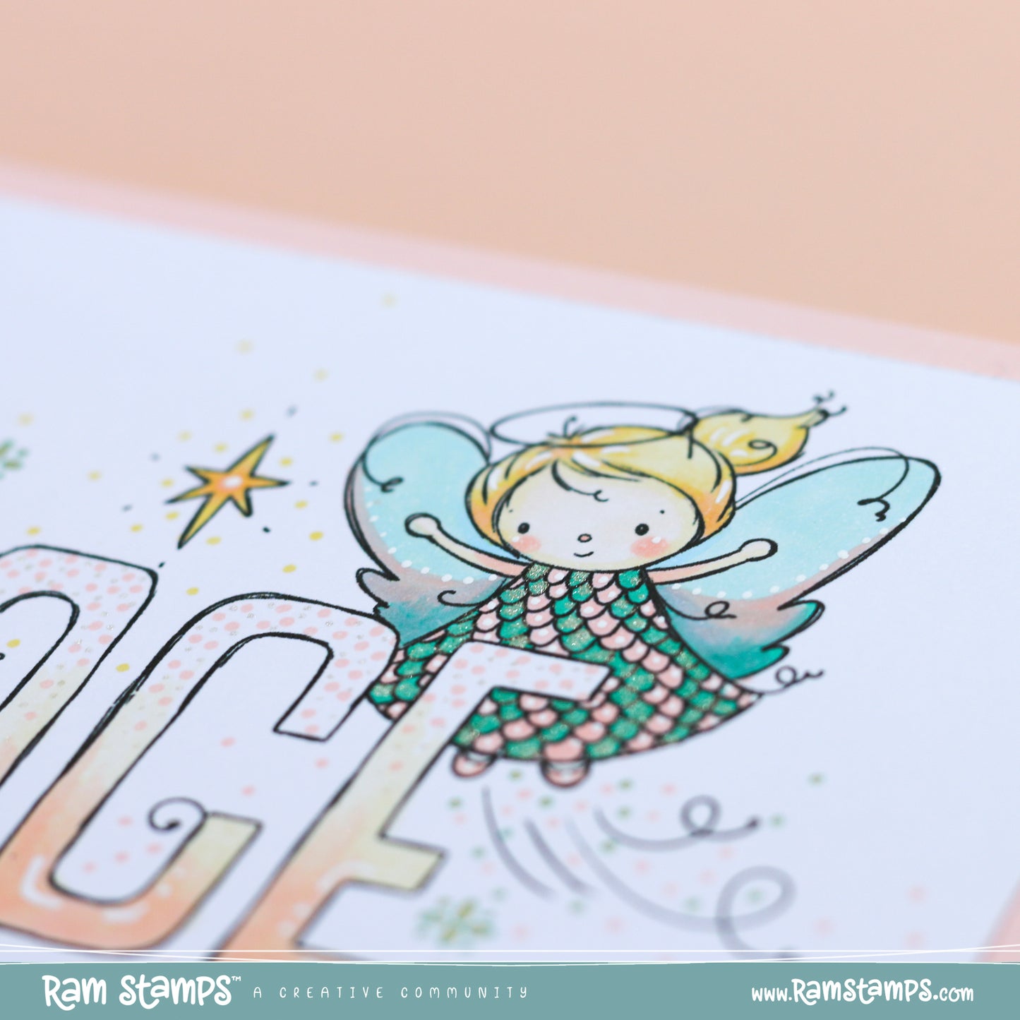 'Christmas Peace' Digital Stamp